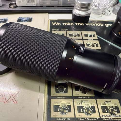 95% New Contax 70-210mm f/3.5 AEG Zoom Lens $3680. Only