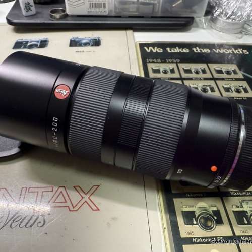 95% New Leica Vario-Elmar-R 80-200mm f/4 Rom Lens $6880. Only