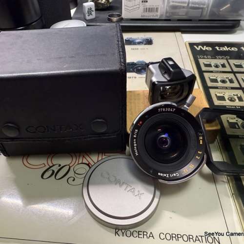 98-99% New Contax 16mm f/8 Hologon (M Mount) Lens set $9880. Only