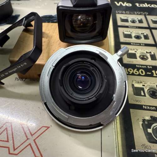 98-99% New Contax 16mm f/8 Hologon (M Mount) Lens set $9880. Only