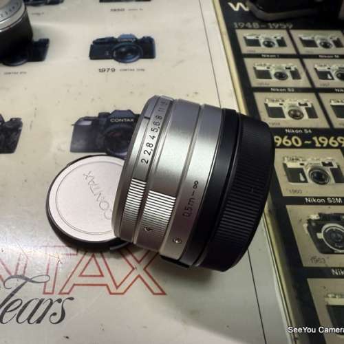 98-99% New Contax 35mm f/2 G Lens $3780. Only