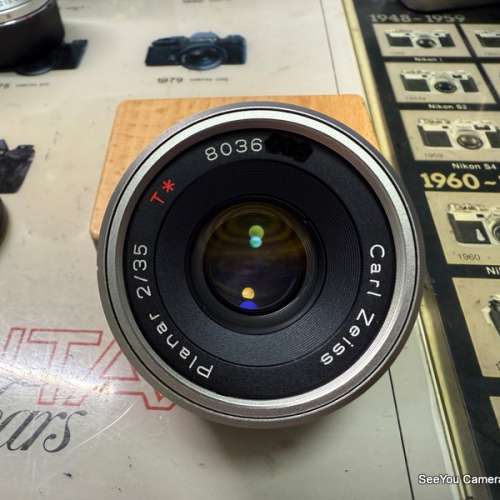 98-99% New Contax 35mm f/2 G Lens $3780. Only