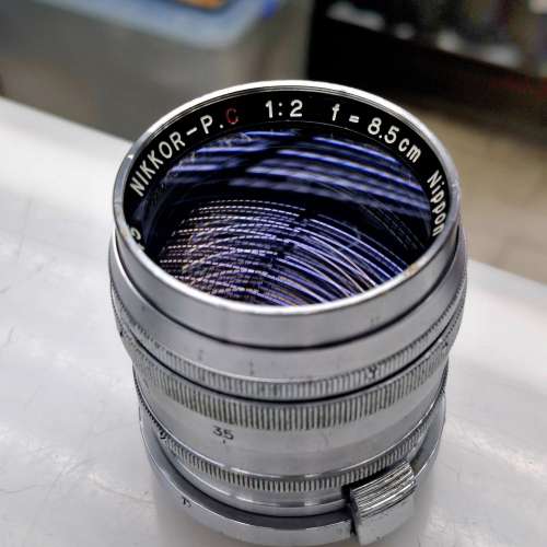 NIPPON KOGAKU NIKKOR-P.C 8.5CM F2 RF MOUNT