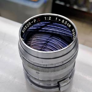 NIPPON KOGAKU NIKKOR-P.C 8.5CM F2 RF MOUNT