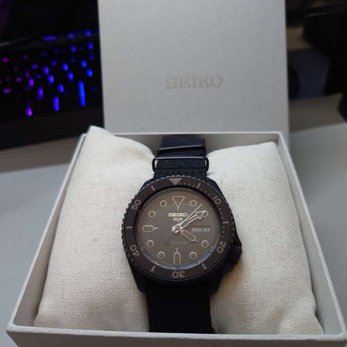 Seiko 曰本國內版 SBSA025 Blackout street Diver