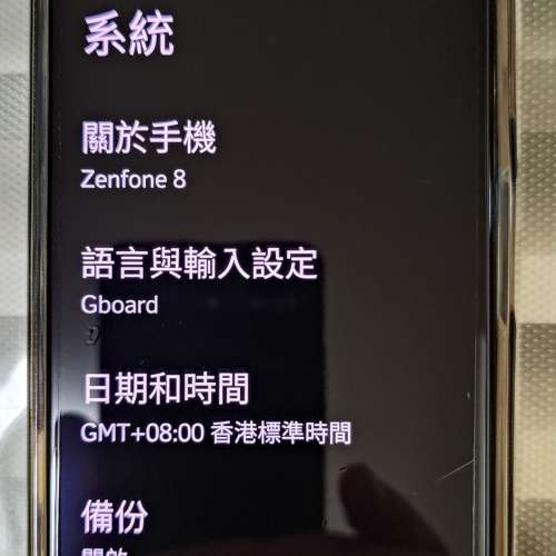 zenfone 8. (8 + 256)