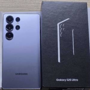 99.99%新 SAMSUNG Galaxy S25 Ultra (12+512) 鈦金屬藍色 中國移動行貨