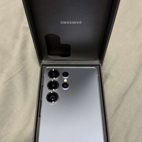 Samsung - S25Ultra  512G 銀藍色 - 港行全套99.99%New