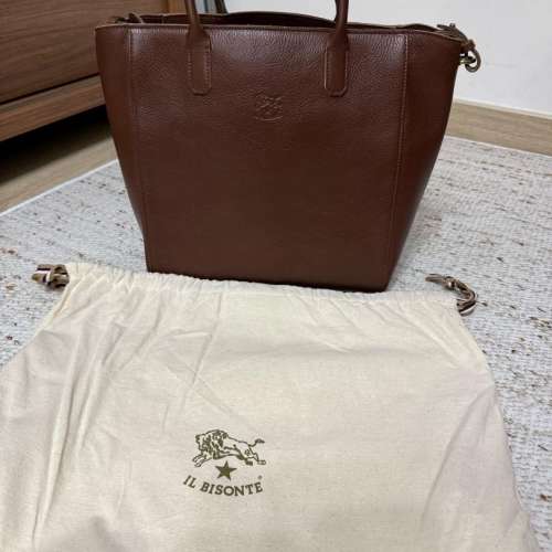 半價Il Bisonte 意大利製真皮手袋