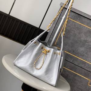 Chanel  鱼子酱水桶 OHANEL抽绳包女包手袋