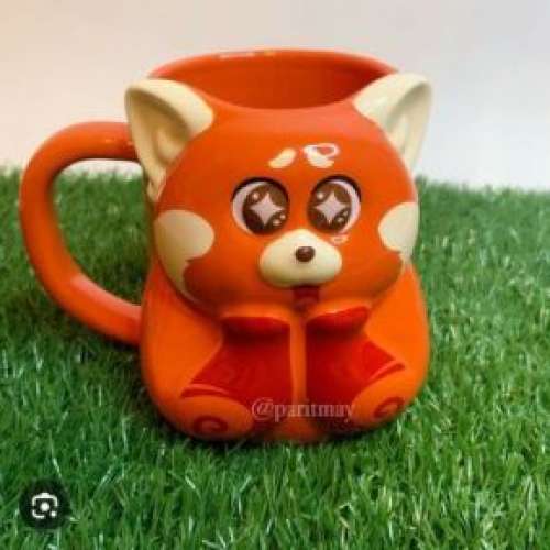 全新 Turning Red Mug 美美 陶瓷杯