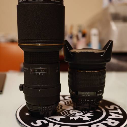 清櫃出售Tokina 同Sigma Nikon mount 全幅鏡頭