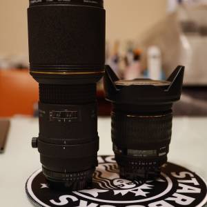 清櫃出售Tokina 同Sigma Nikon mount 全幅鏡頭