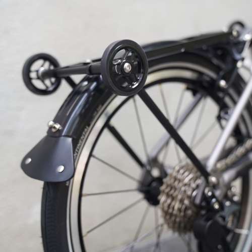 2025 最新款超輕版 ACEOFFIX C5 7速 啞黑色碳前叉鋁合金折叠車 送前後蛙燈叮叮