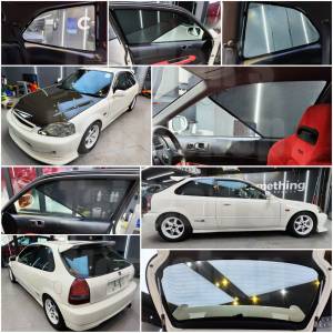 EK9 CIVIC 全車磁石濾光窗網太陽擋