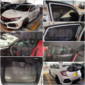 Civic TypeR FK8 全車磁石濾光窗網太陽擋