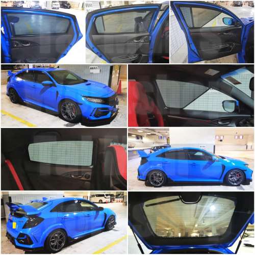 Civic TypeR FK8 全車磁石濾光窗網太陽擋