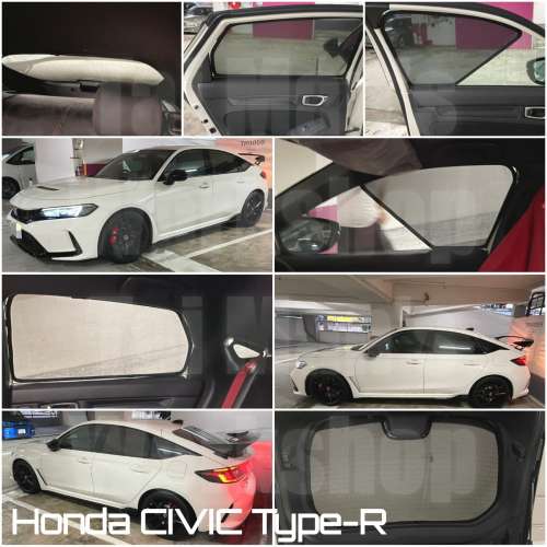 FL5 CIVIC 全車磁石濾光窗網太陽擋