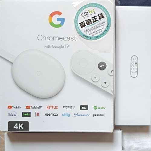 Google Chromecast with Google TV 4K