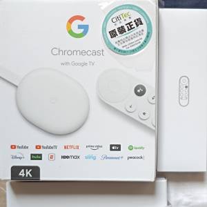 Google Chromecast with Google TV 4K