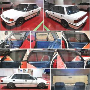 HONDA EF CIVIC 全車磁石濾光窗網太陽擋