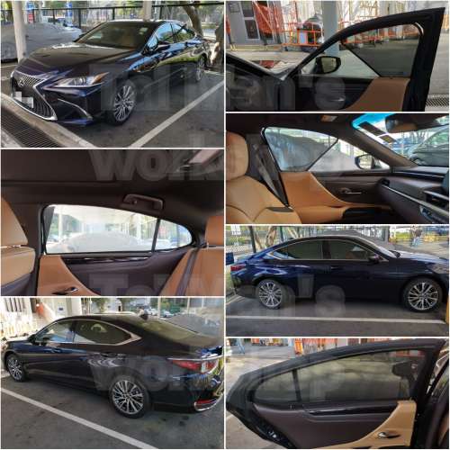 LEXUS ES 全車磁石濾光窗網太陽擋