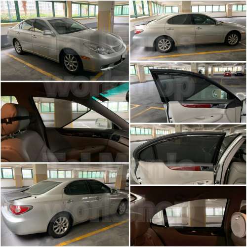 LEXUS ES 全車磁石濾光窗網太陽擋