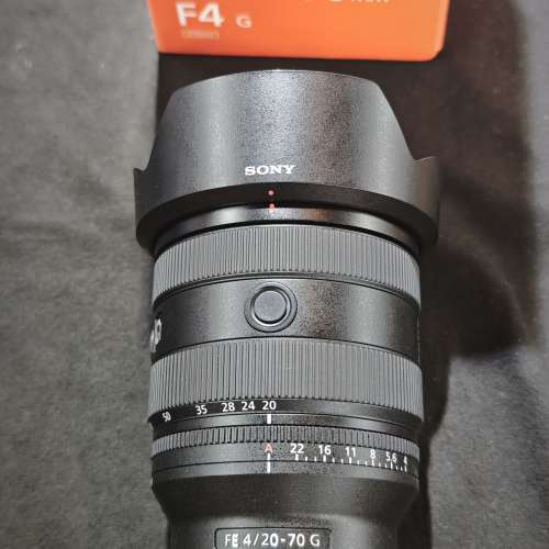 sony 20-70/4 G FE 索尼 20mm 70mm 有盒冇單有罩有袋 鏡片完好無損 99%new 冇暗病