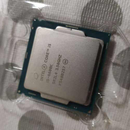 6代 Intel® Core™ i5-6600K 處理器 3.50 GHz 低溫Socket 1151