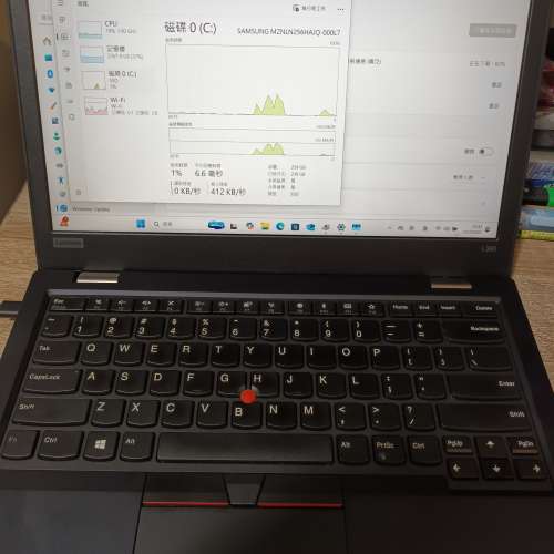 Lenovo L380 i5-8250u 8gb 256 nvme 9成新公司機