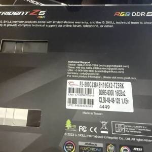 ROG MAXIMUS Z790 DARK HERO + Trident Z5 RGB DDR5-8000 CL38