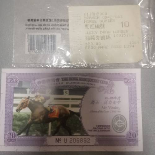 千禧慈善馬票 馬王活力先生