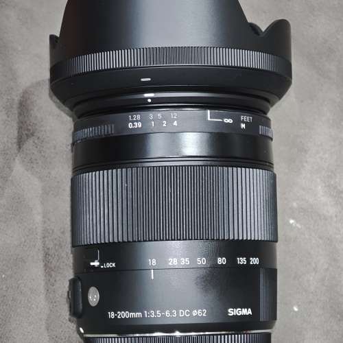 Sigma 18-200/3.5-6.3 DC MARCO OS HSM Contemporary for canon EFS 適馬 to 佳能 ...