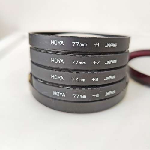 HOYA 77mm Close-up Lens (+1+2+3+4)共四塊