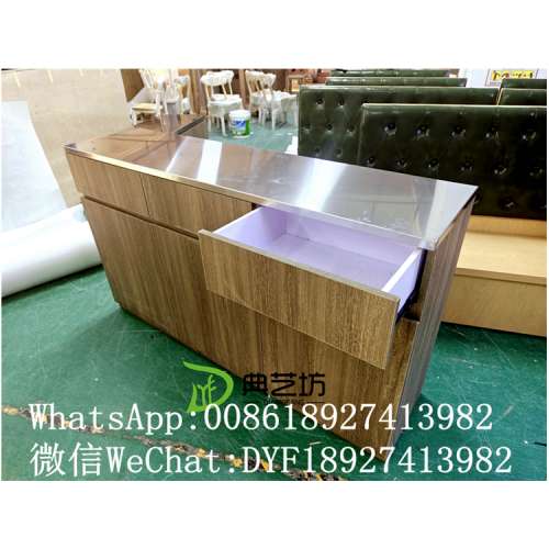 訂造餐廳收銀櫃，公司前台吧檯，茶水櫃，餐廳收銀， 雲石前台吧枱，酒樓茶樓櫃子，...