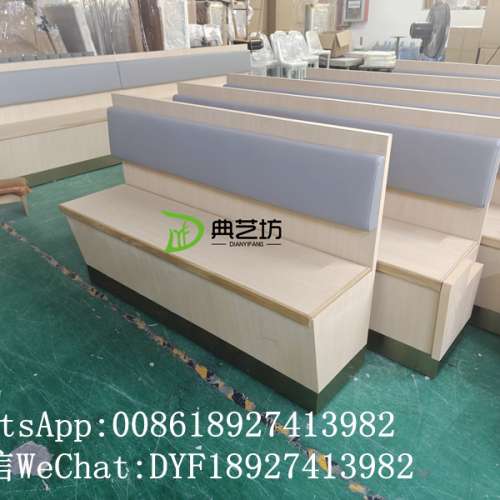 深圳傢私工廠，各類餐廳傢私定制，弧形卡座，抽屜儲物卡位梳化訂造，半圓形卡位梳化...