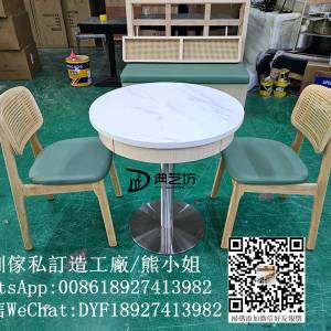 訂造實木桌椅，西餐厅高端桌椅訂製，訂造桌櫈 ，餐廳儲物實木餐檯，食肆細枱，定做...