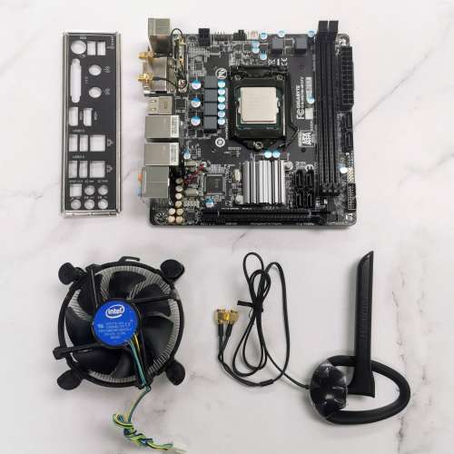 Gigabyte GA-H97N-WIFI 1150 底版 + Xeon E3-1285L v4 ITX matx WiFi not i7