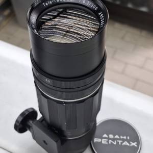 TELE-TAKUMAR 300MM F6.3 M42 MOUNT