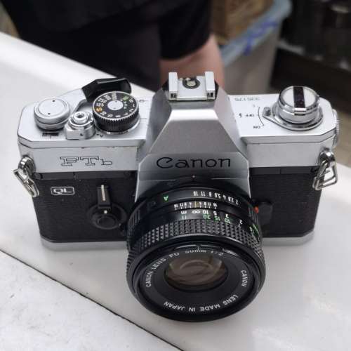 CANON FTB + FD 50MM F2 全正常