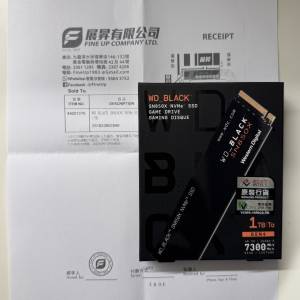 WD Western Digital SN850X M.2 Gen4 NVMe SSD 1TB 全新未開封 私人自讓
