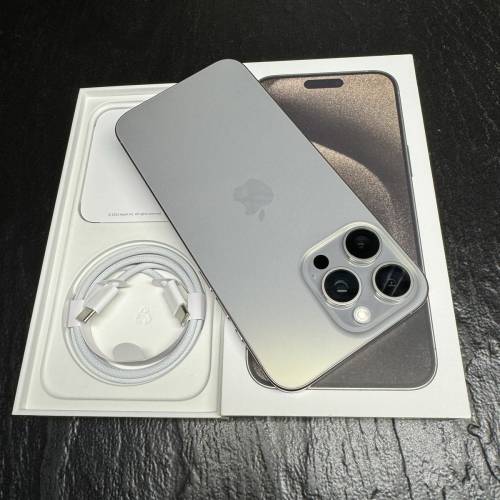 Iphone 15 pro max 1tb 原色 二手 行貨 98% 新
