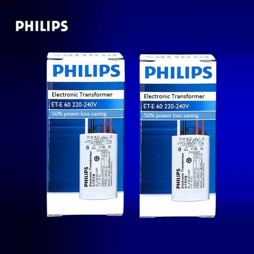 全新 Philips 飛利浦 ET-E 60W AC12V 可調光 LED / 石英燈專用電子火牛變壓器 (有包...