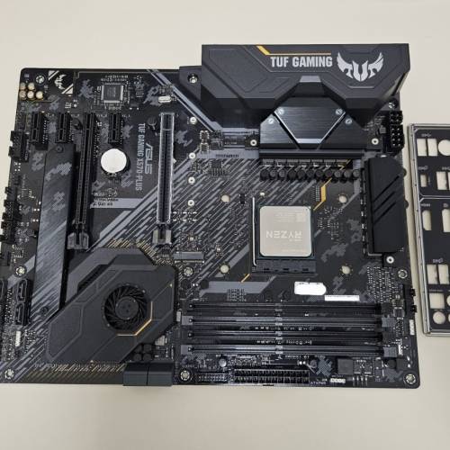 ASUS TUF GAMING X570-PLUS & AMD R7 2700