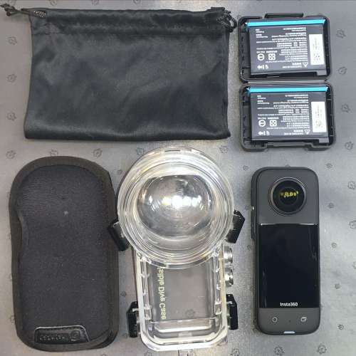 [觀塘實體店] 二手 Insta360 X3 (共2電+隱形潛水殼) 行貨 *S72262* | Insta360 香港...