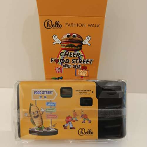 CHEER-FOOD STREET 定制版一次性菲林相機