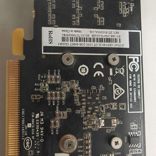 ZOTAC GT1030 2G RAM Low Profile