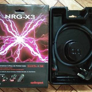 AudioQuest NRG-X3 米奇頭 (C5) 英式電源線