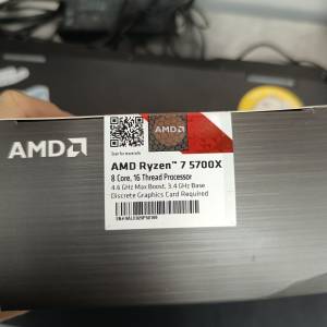AMD R7 5700X
B2 全新冇拆盒