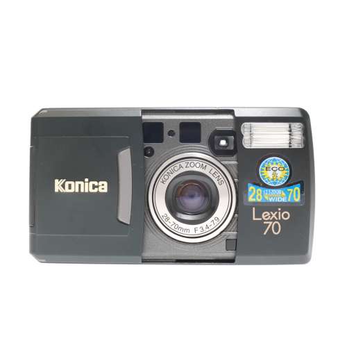 Konica Lexio70 Black 35mm Point & Shoot Film Camera #0005
